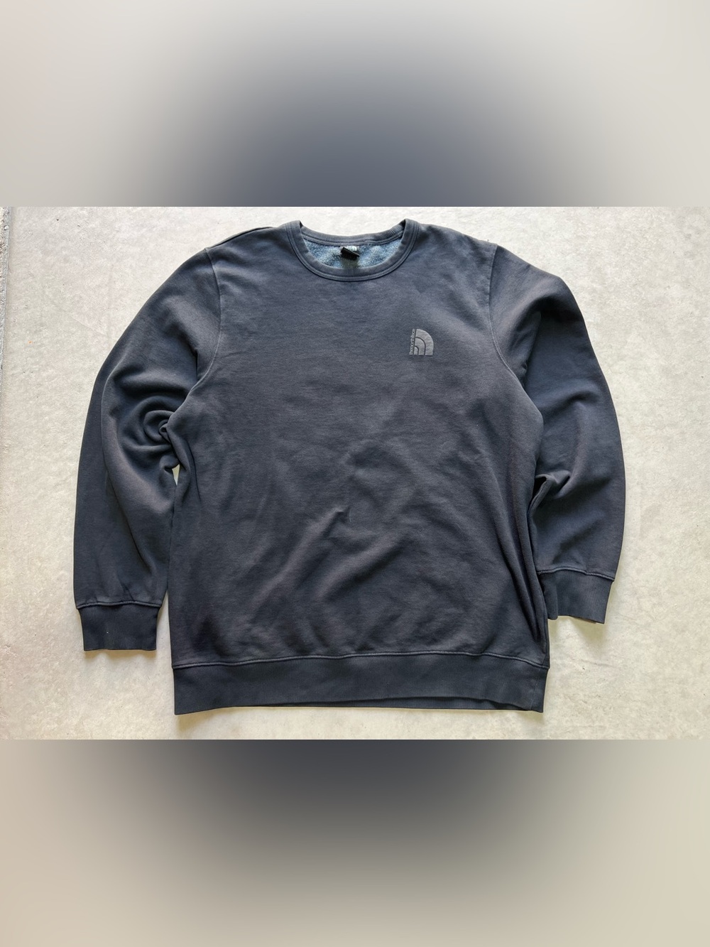 The North Face Men’s Crewneck Sweatshirt Charcoal Grey Black XL Unisex